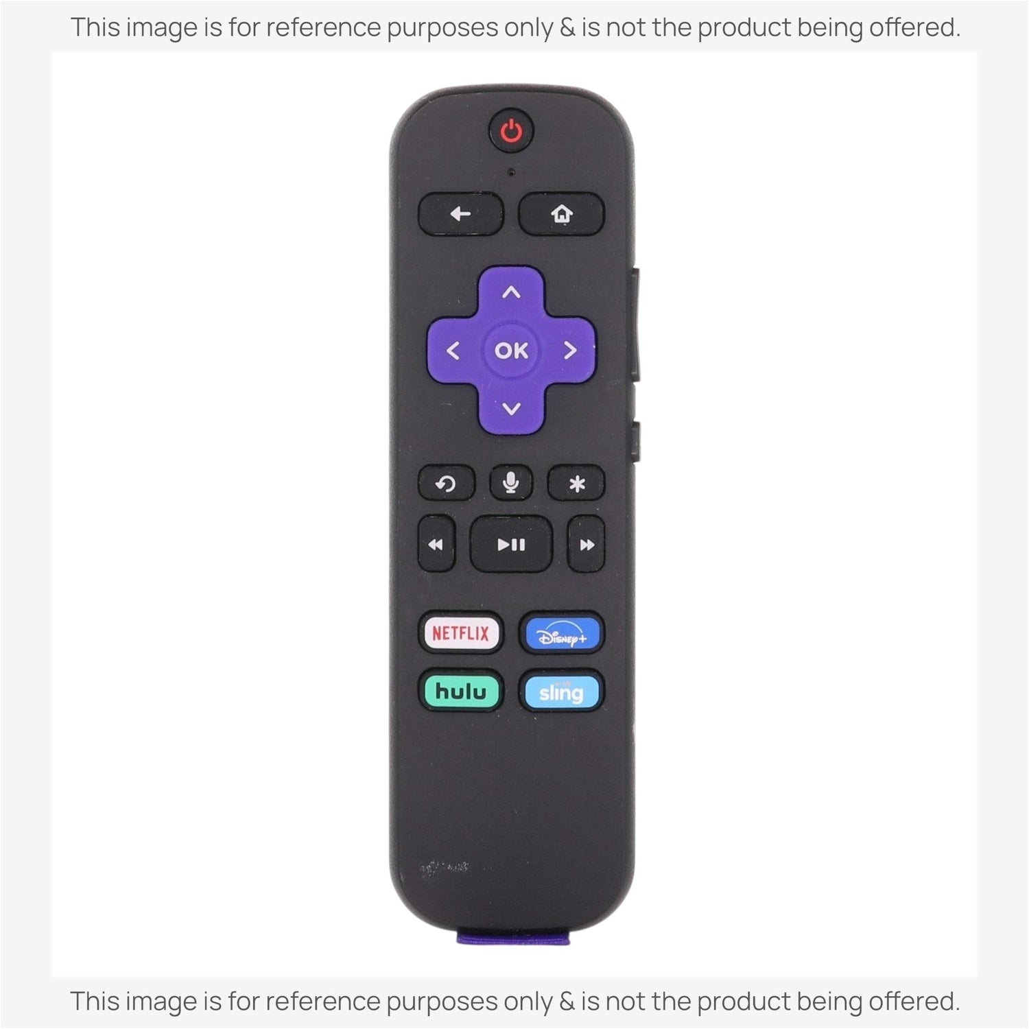 Substitute for Roku RC-EL1 Streaming Stick Remote Control with Voice 3226000674 [RCGZ1]