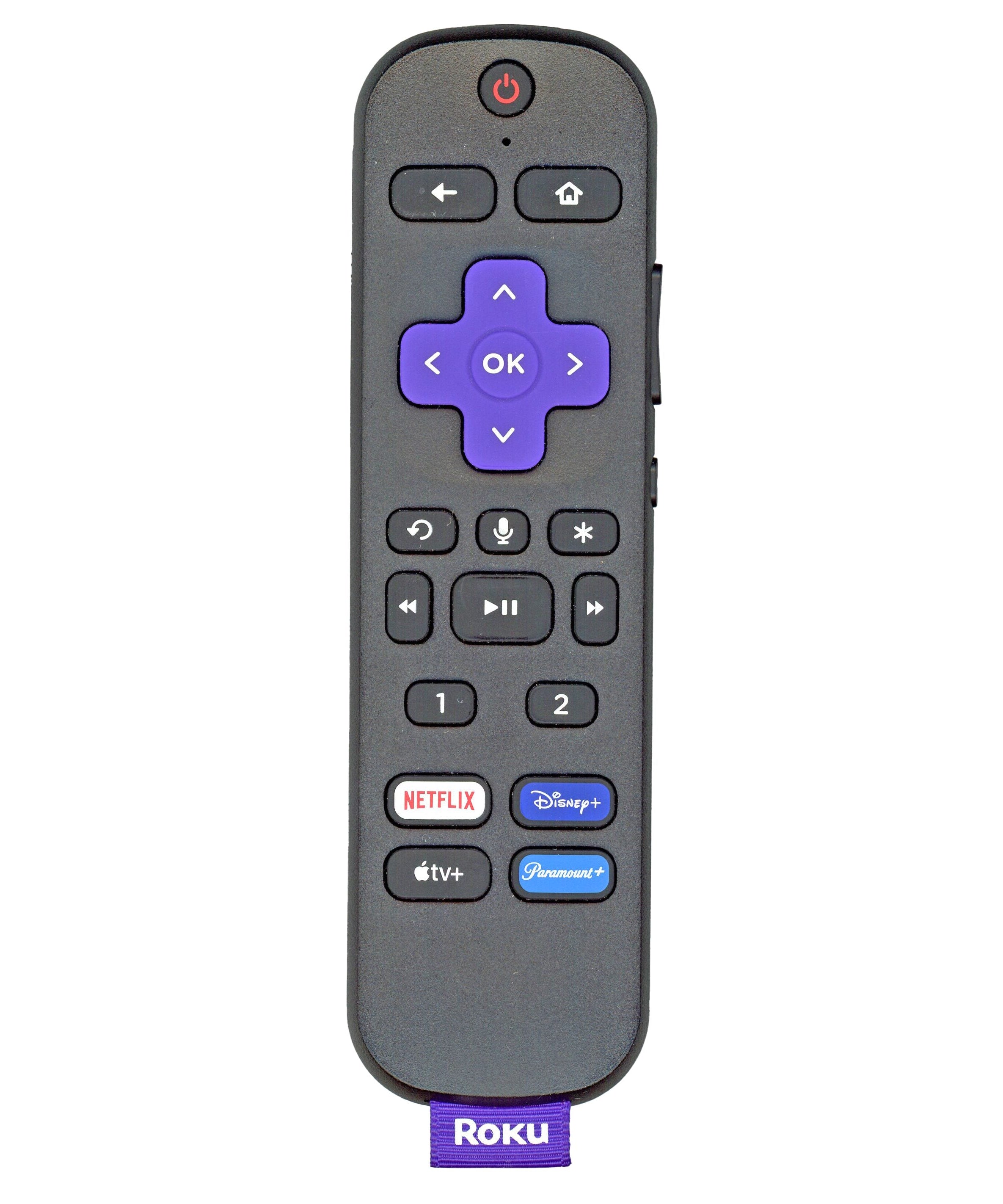 Roku RCMC1F Roku Voice Remote Pro Streaming Remote Control - Netflix, Disney, Apple TV +, Paramount- 3226001360
