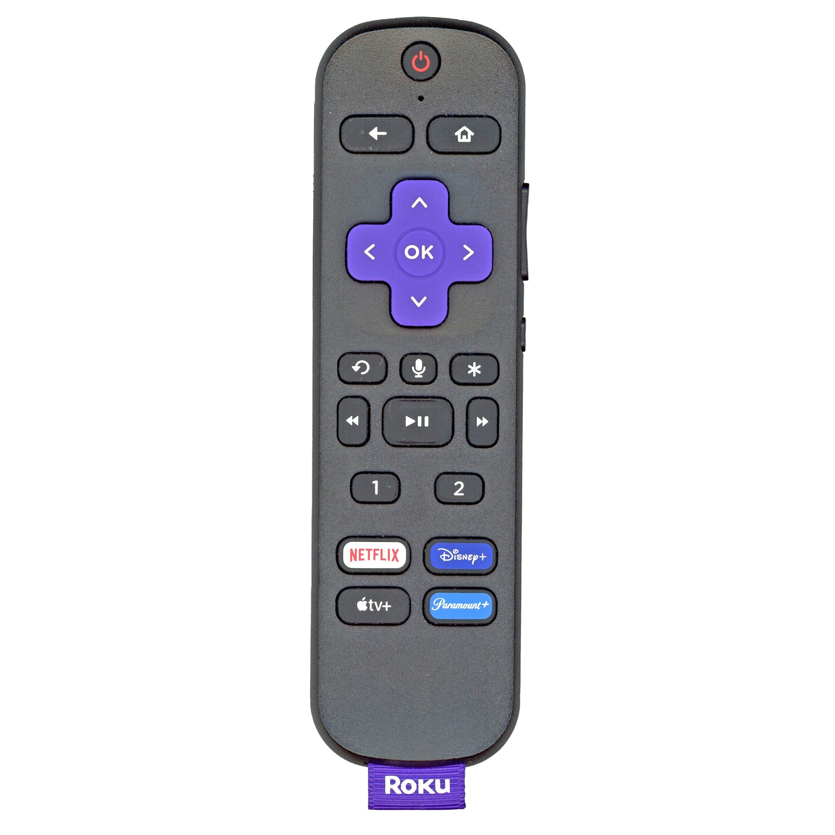 Roku RCMC1F Roku Voice Remote Pro Streaming Remote Control - Netflix, Disney, Apple TV +, Paramount- 3226001360