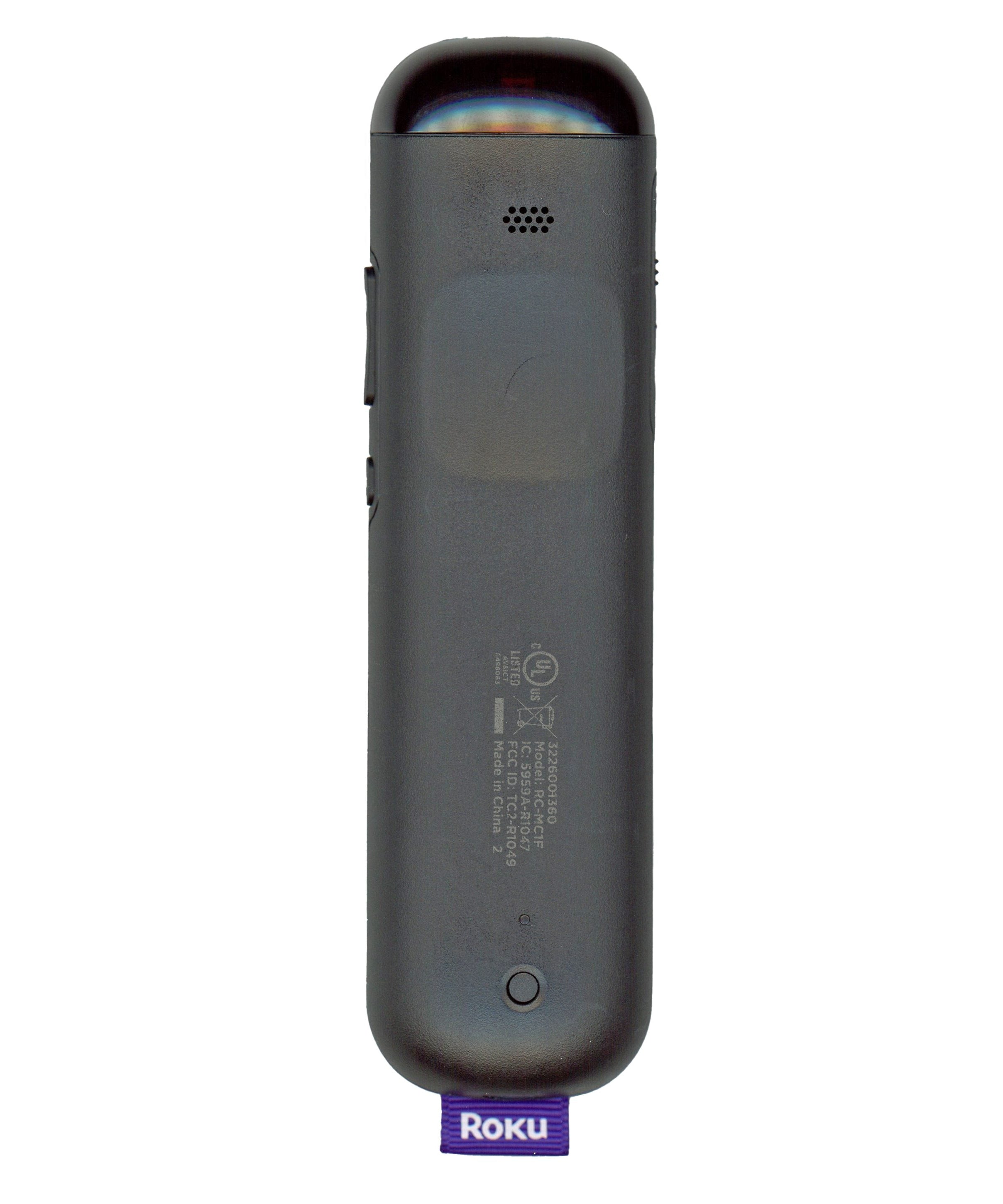 Roku RCMC1F Roku Voice Remote Pro Streaming Remote Control - Netflix, Disney, Apple TV +, Paramount- 3226001360