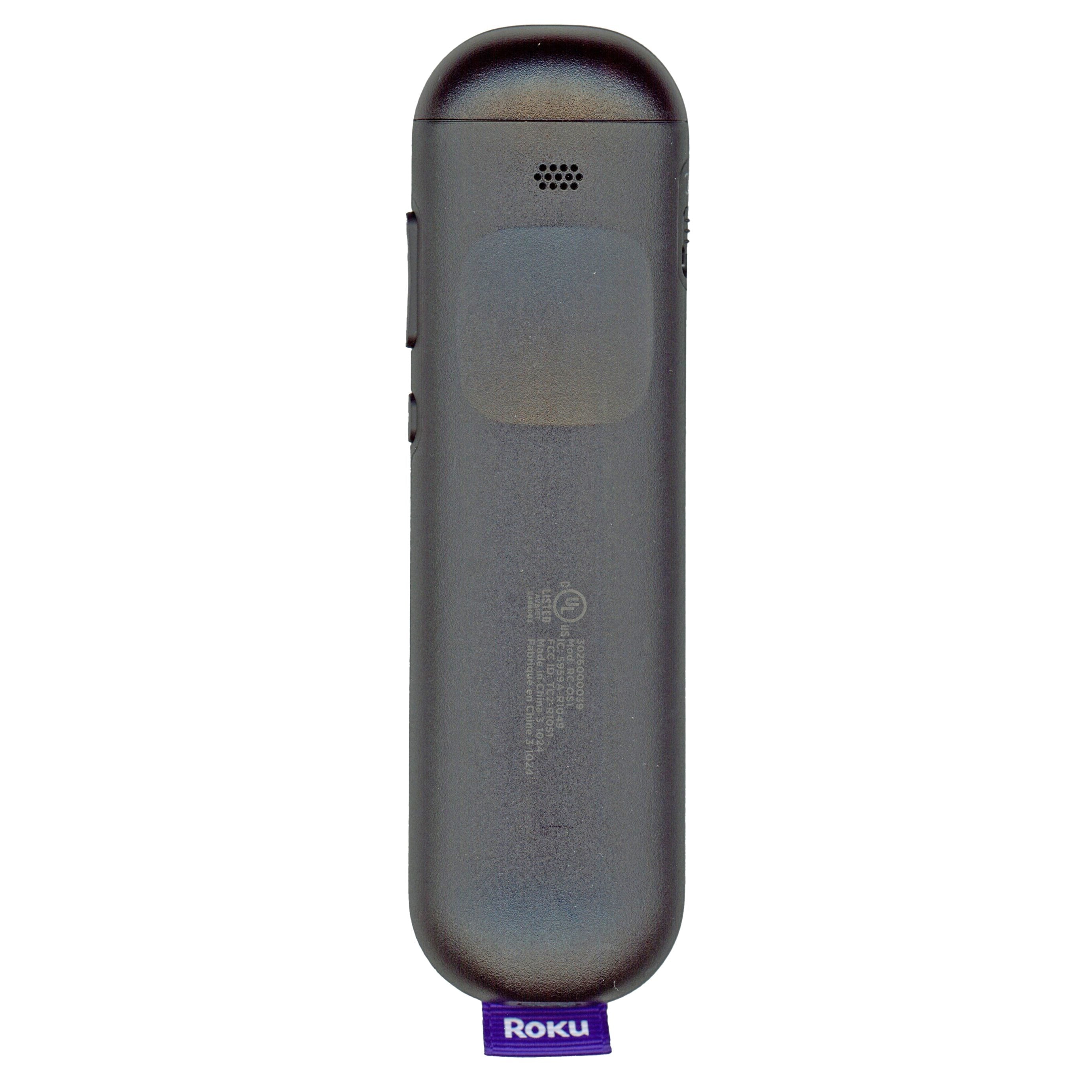 Roku RCOS1 Roku Voice Remote Pro 2nd edition Streaming Remote Control - Netflix, Apple TV +, Paramount, HBOMax - 3026000039