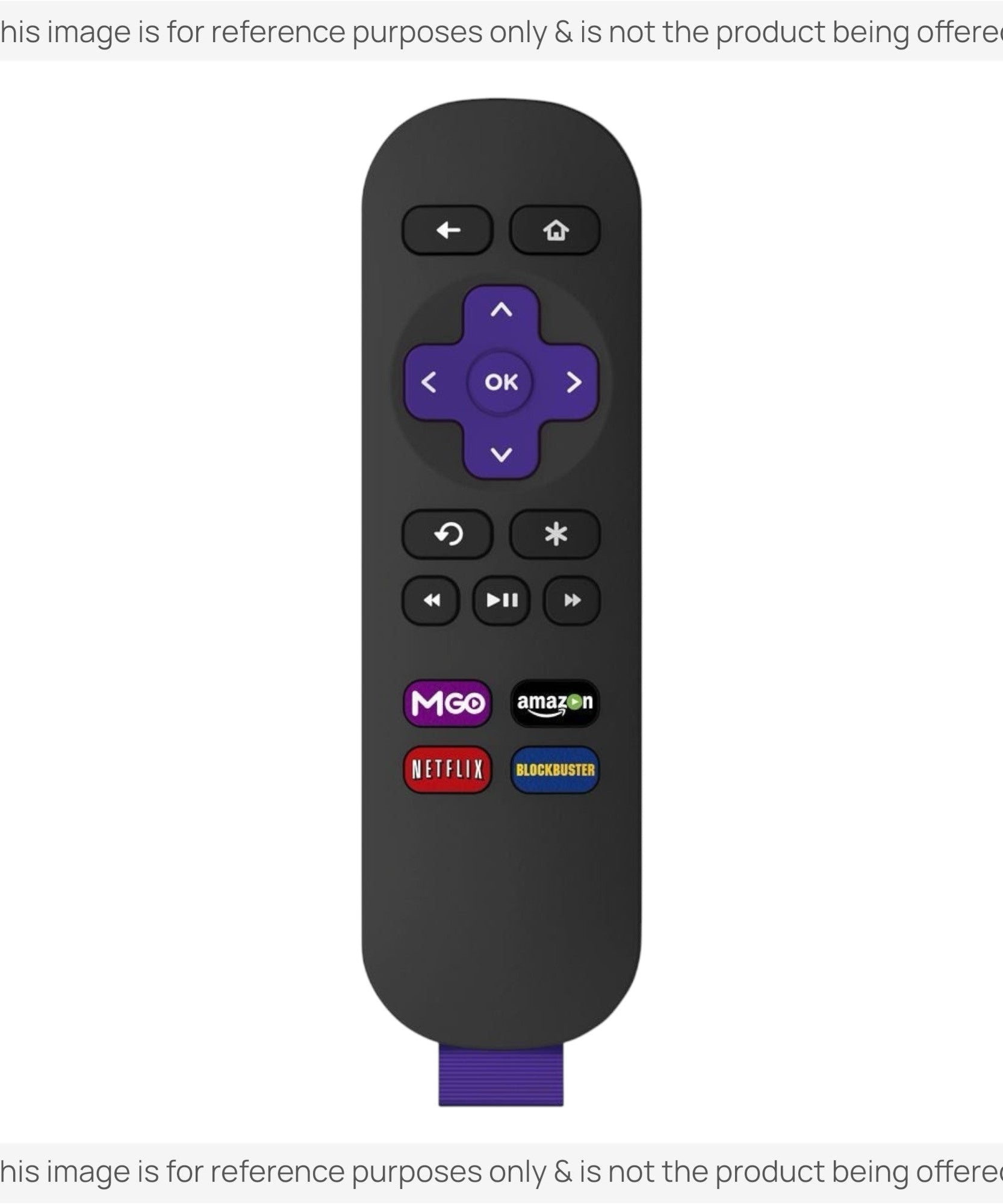 Substitute for Roku 2 IR Streaming Remote Control [RRST01]