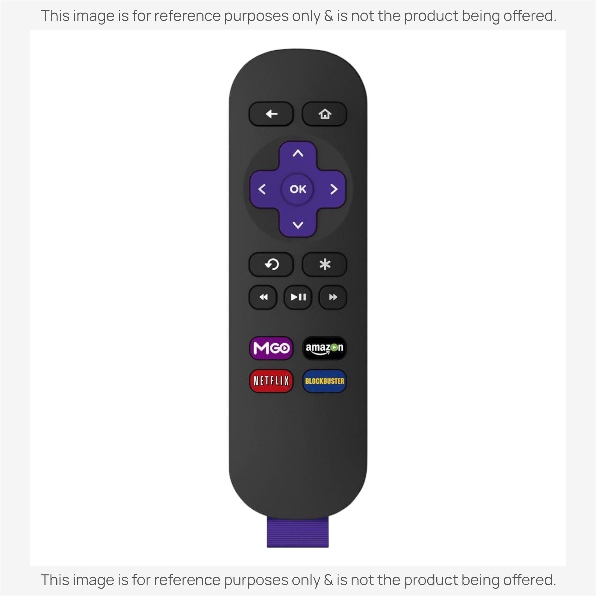 Substitute for Roku 2 IR Streaming Remote Control [RRST01]