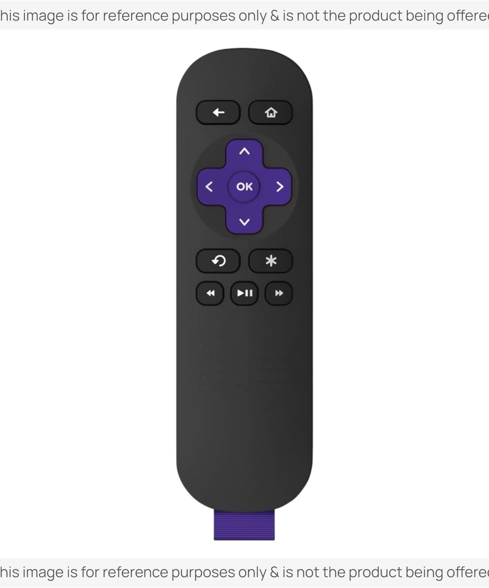 Substitute for Roku Standard IR Streaming Remote Control [RRST01]