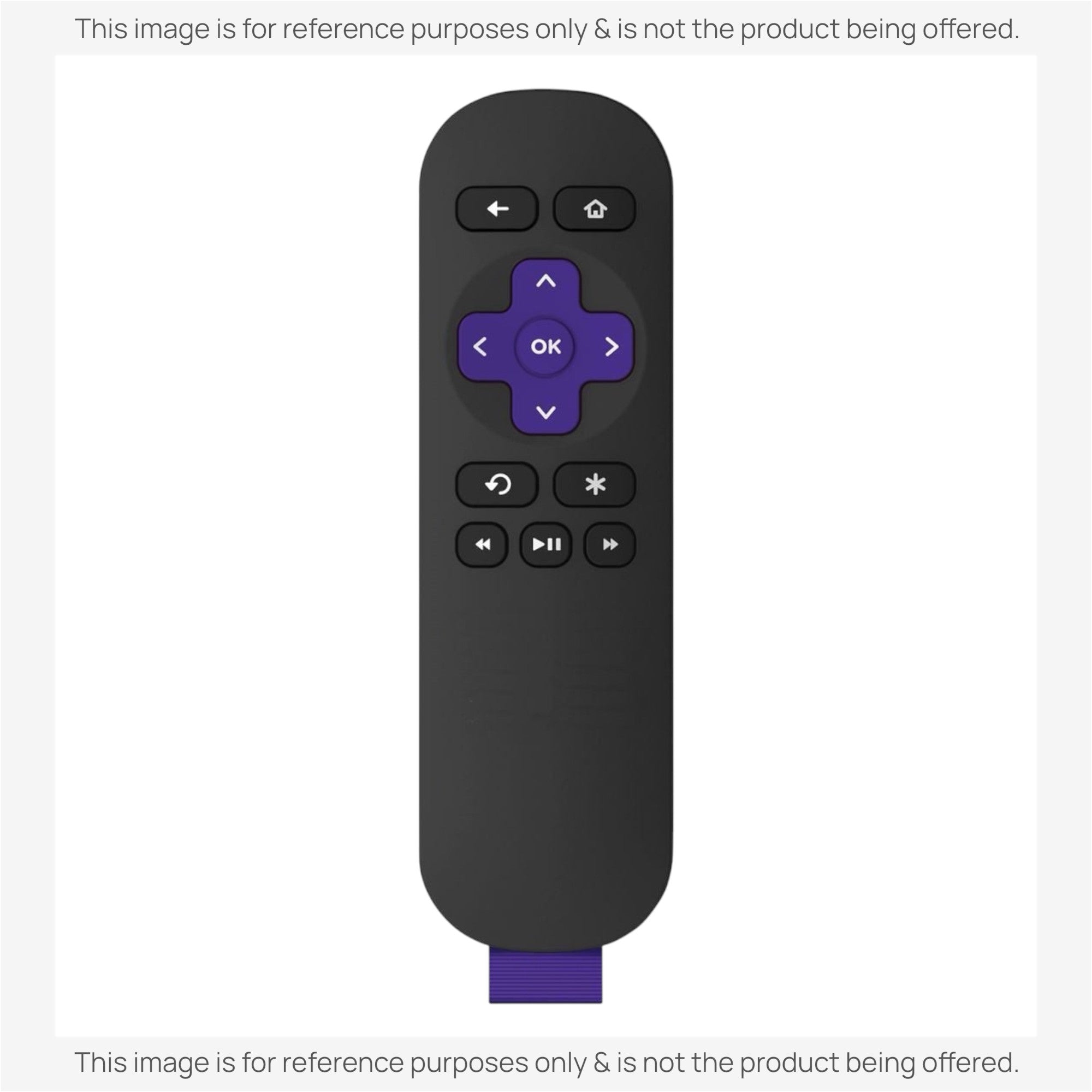 Substitute for Roku Standard IR Streaming Remote Control [RRST01]