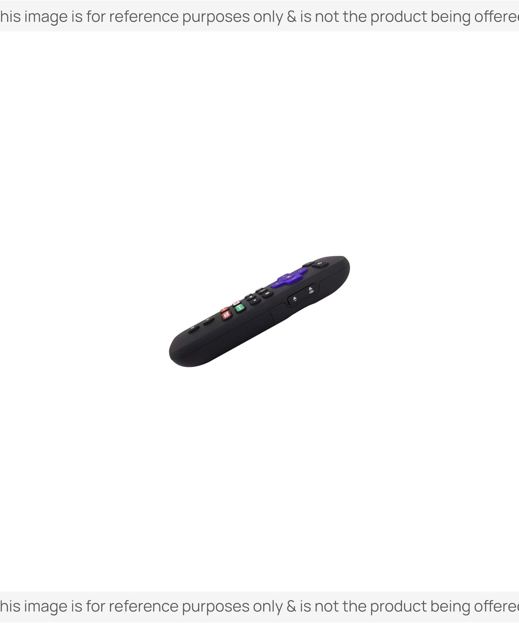 Substitute for Roku RCGR4 RF Game/Voice/headphone Streaming Remote Control 3226000207 [RCGZ1, NO HEADPHONE JACK, GAME KEYS]