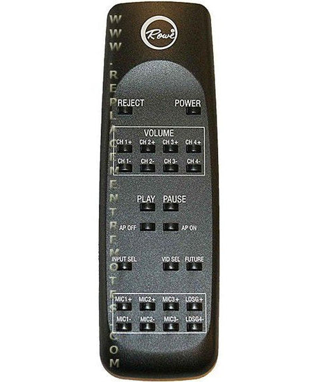 Rowe IR Internet Jukebox Remote Control