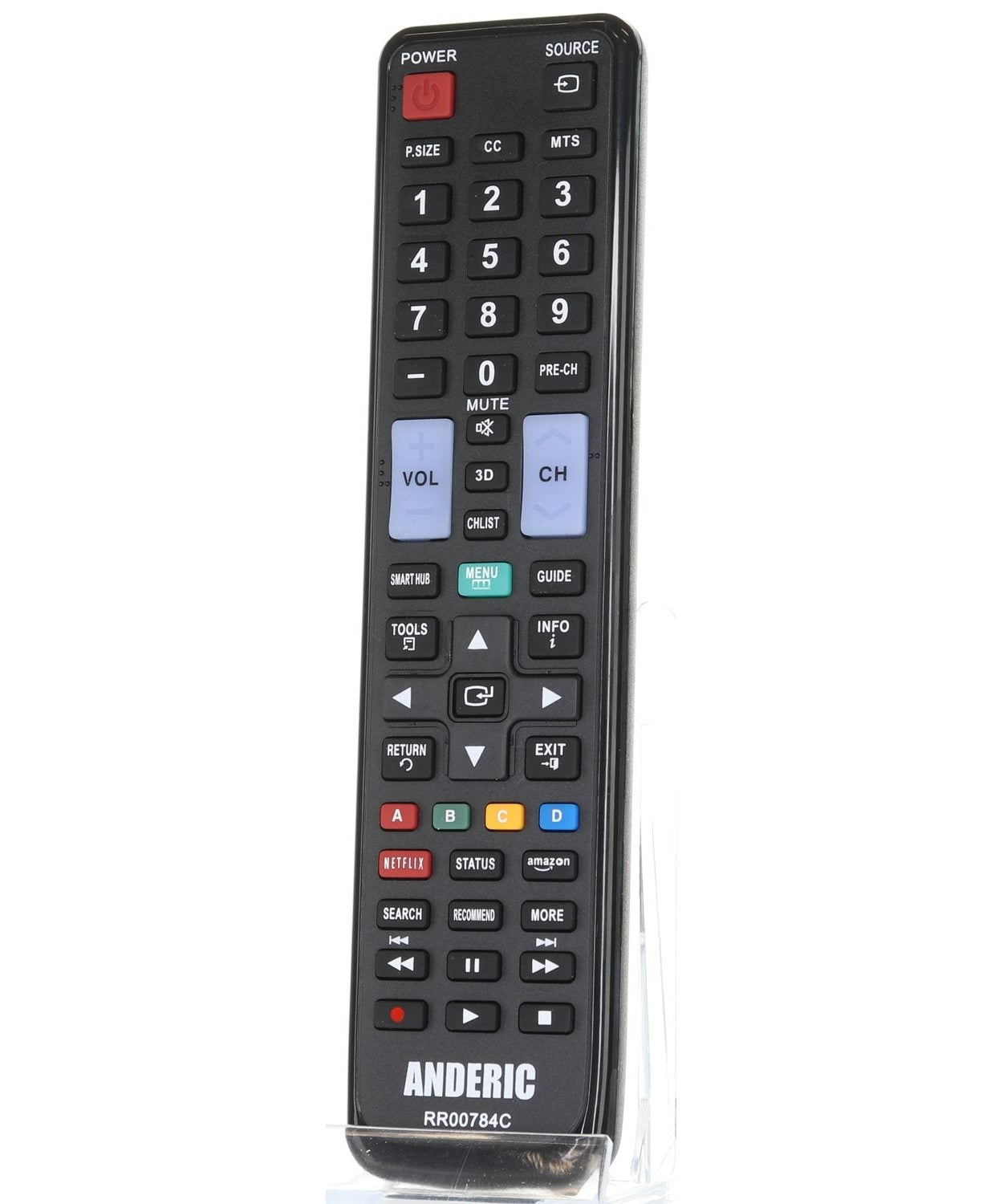 Anderic RR00784C Replacement TV Remote Control for Samsung BN59-00784C and All Similar Models