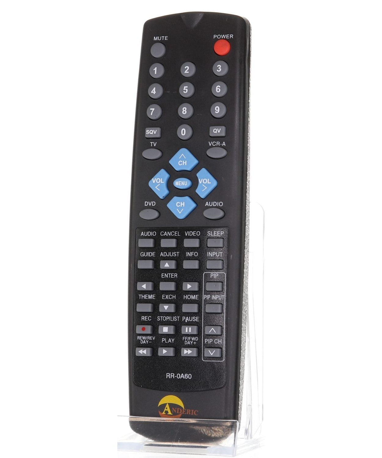 Anderic RR0A60 Replacement TV Remote Control for Mitsubishi 290P080A60 and Others