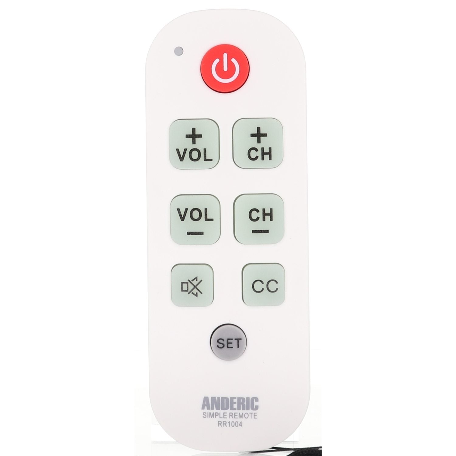 Substitute for RCA DT04 TV 1-Device Universal Remote Control [RR1004]