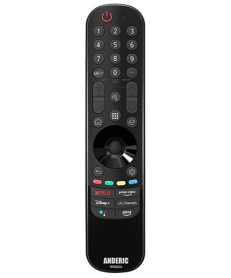 Anderic RR22GA Replacement Magic Remote Control for LG Smart TV | No Voice / Mouse Function | AN-MR22GA, AN-MR21GA