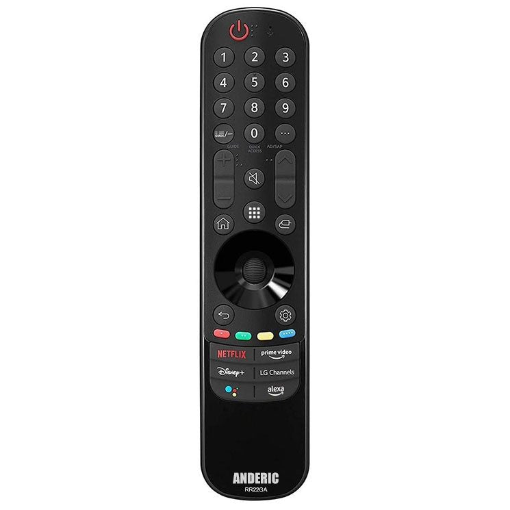 Anderic RR22GA Replacement Magic Remote Control for LG Smart TV | No Voice / Mouse Function | AN-MR22GA, AN-MR21GA
