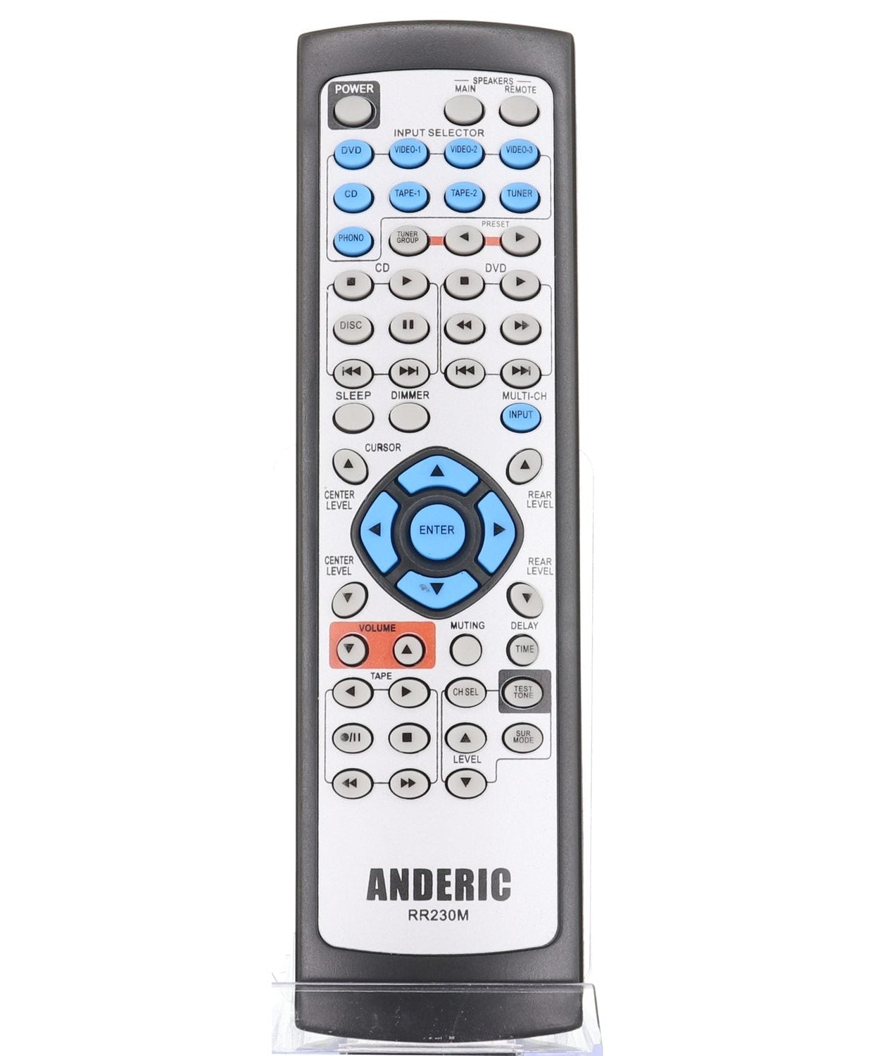 Anderic RR230M Replacement Remote Control for Onkyo & Integra A/V Receiver | No Programming - RC-230M