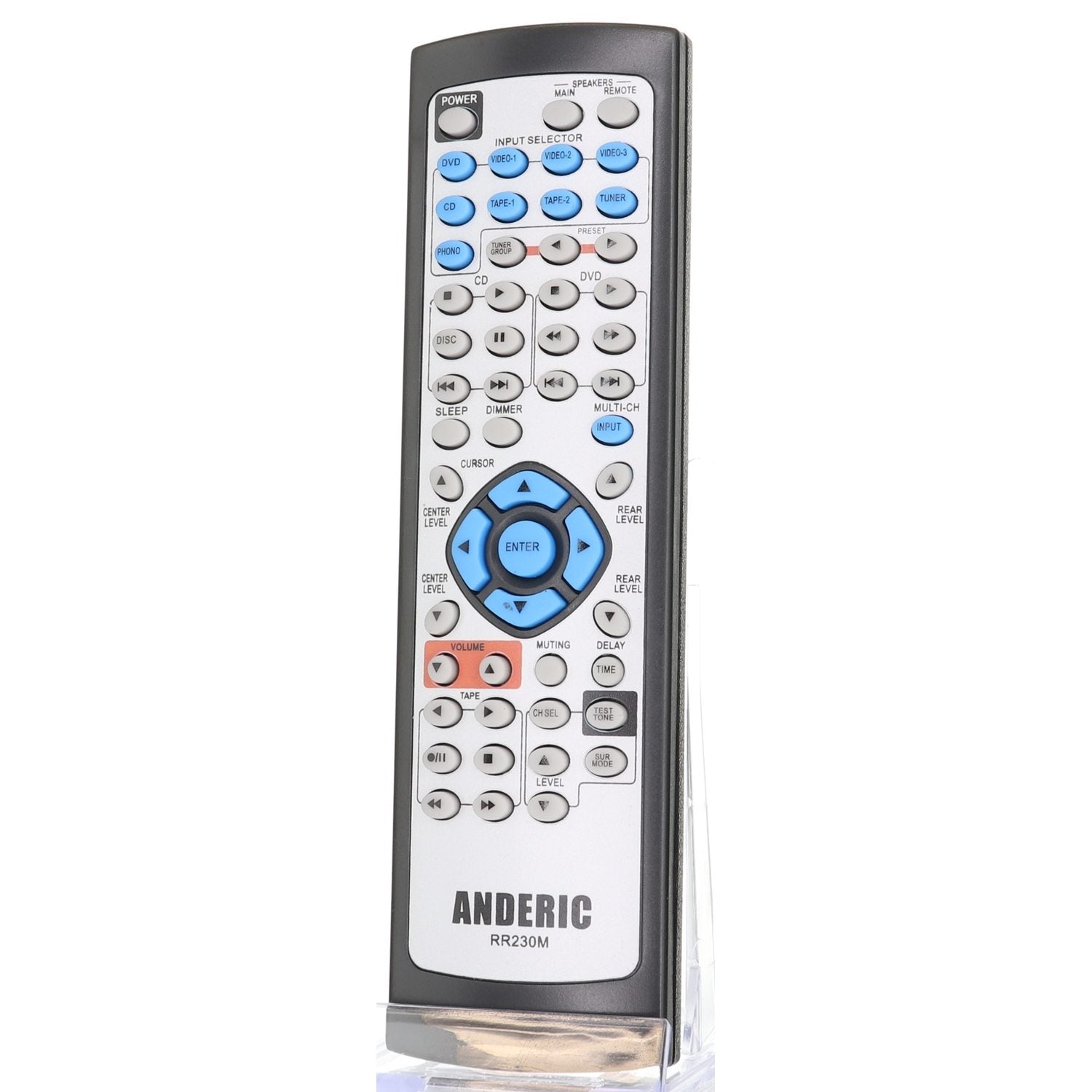 Anderic RR230M Replacement Remote Control for Onkyo & Integra A/V Receiver | No Programming - RC-230M