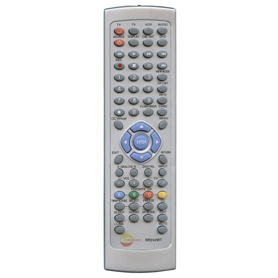 Anderic RR242WT Replacement TV Remote Control for Sharp Aquos TVs