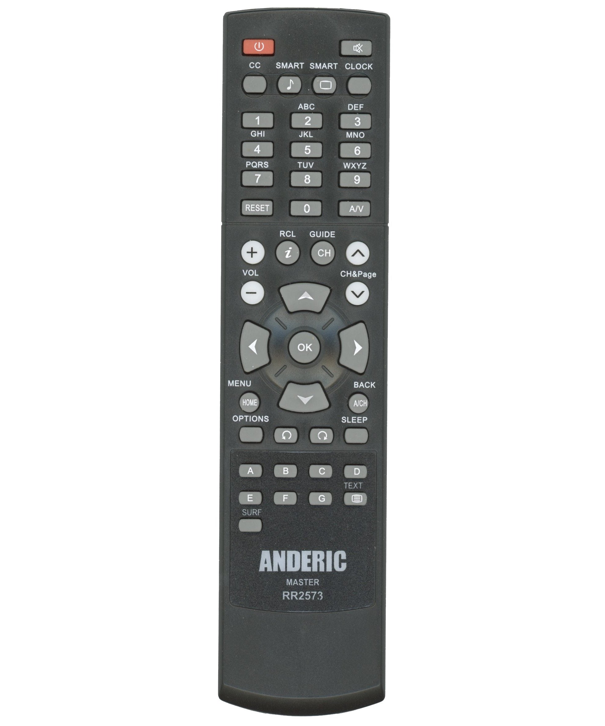 Substitute for Philips RC2573/01 Master TV Remote Control [RR2573]