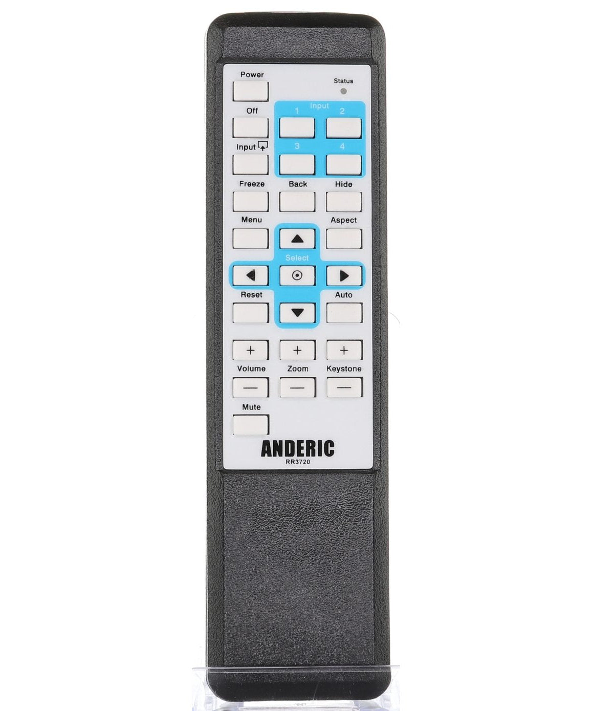 Anderic RR3720 Universal Projector Remote Control with Learning for Canon, Epson, Hitachi, Optoma, and more - RR3720