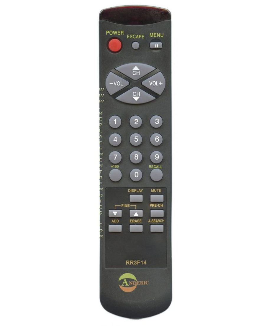 Anderic RR3F14 Replacement TV Remote Control for Samsung | 3F1400038120