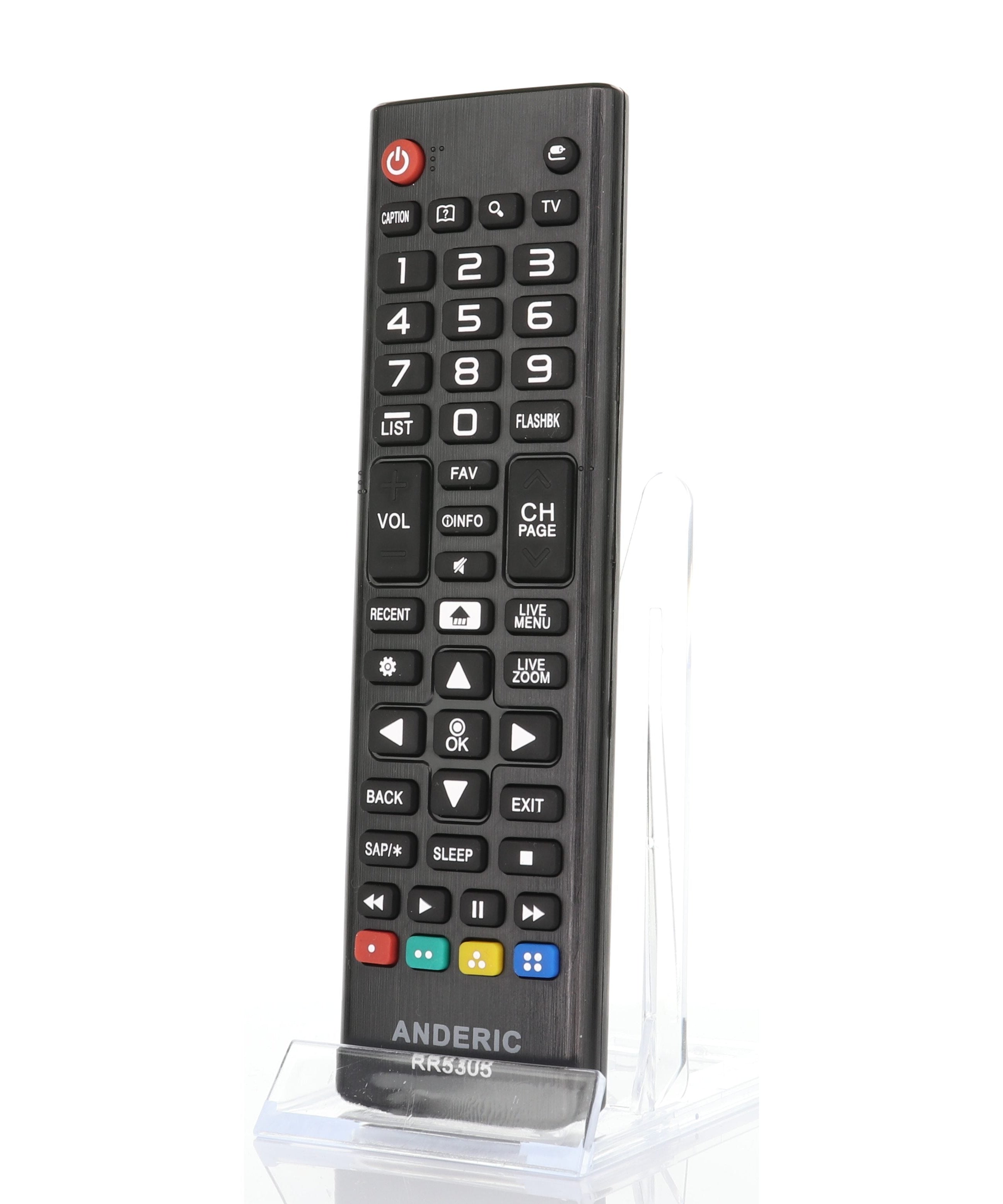 Anderic RR5305 Replacement TV Remote Control For LG