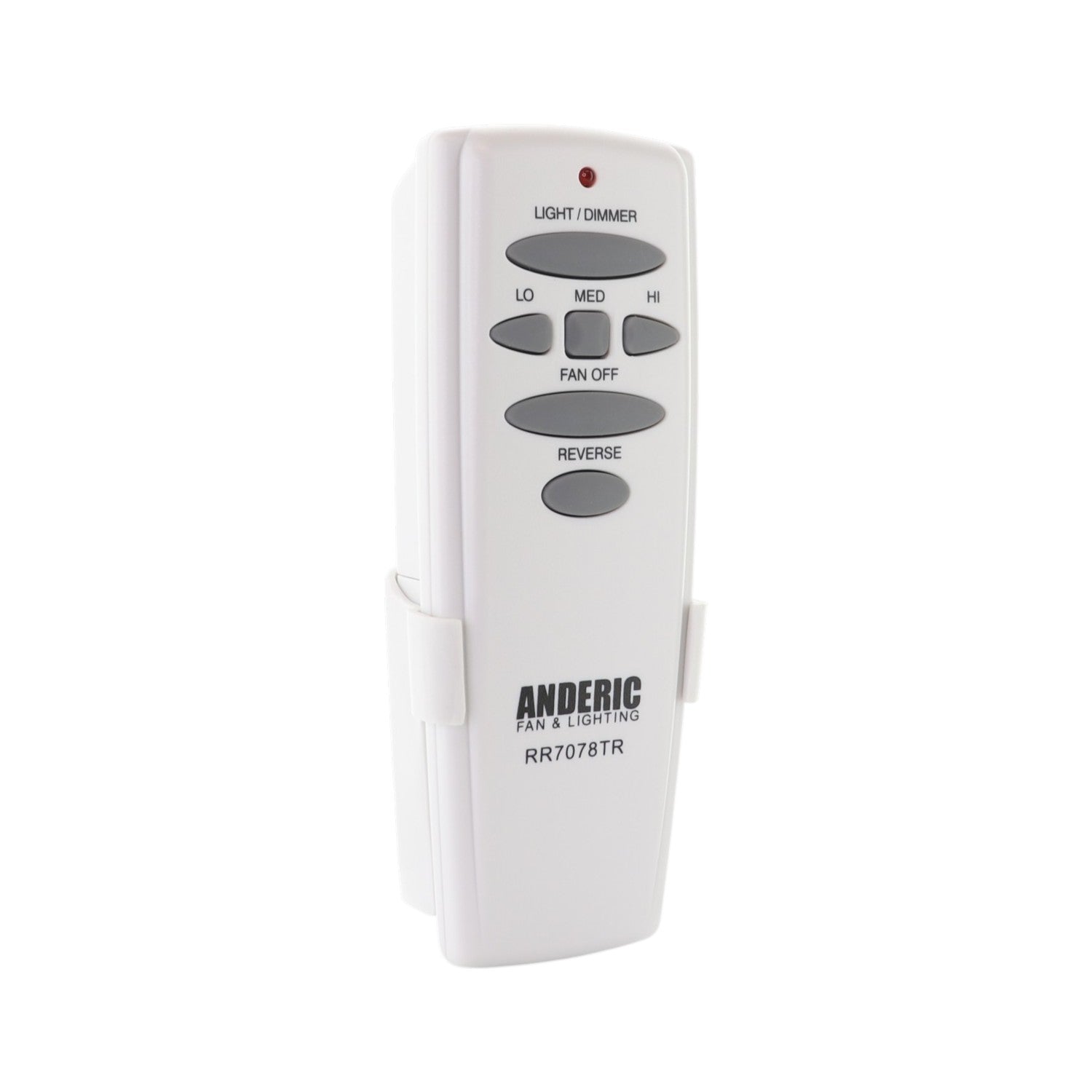 Anderic UC7078T with Reverse Ceiling Fan Remote Control for Hampton Bay | HD6 | UC7078T | CHQ7078T - RR7078TR