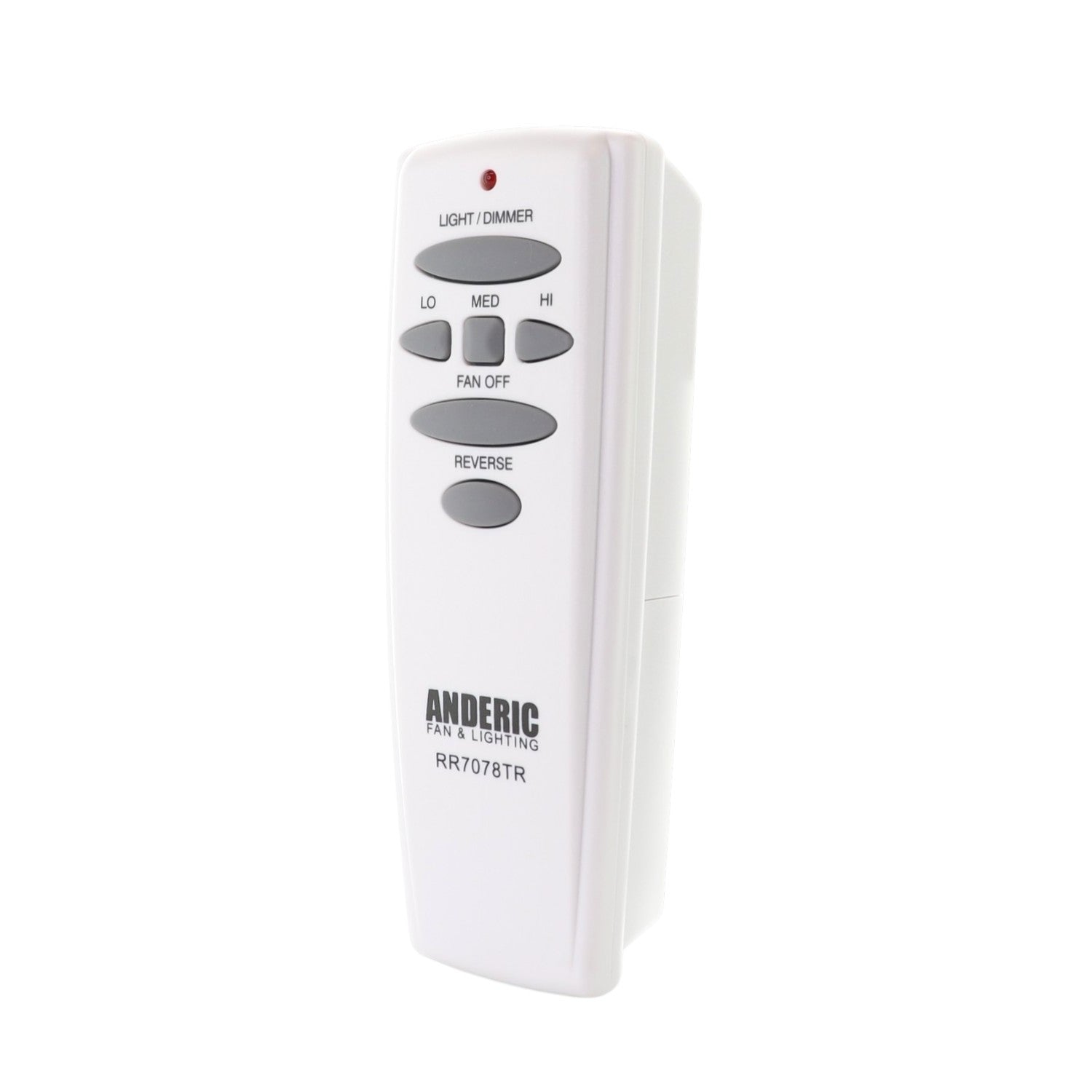 Anderic UC7078T with Reverse Ceiling Fan Remote Control for Hampton Bay | HD6 | UC7078T | CHQ7078T - RR7078TR