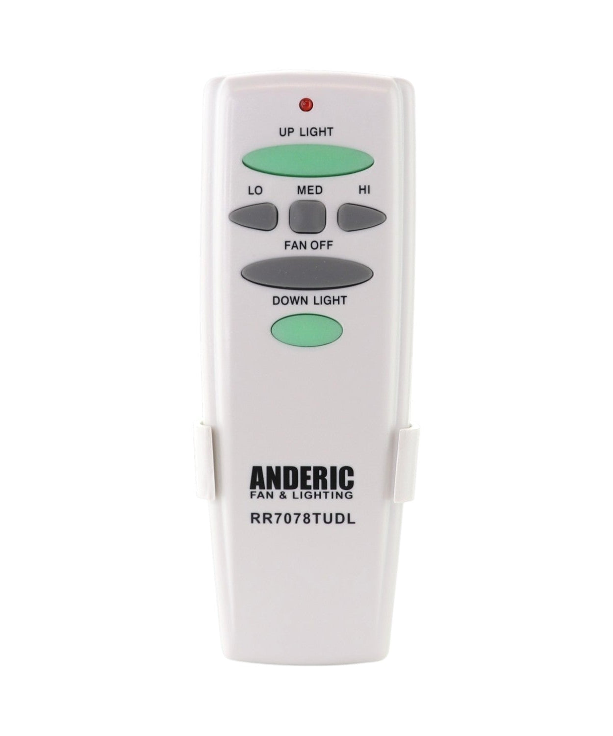 Anderic RR7078TUDL / HD6-UD (UC7078T) Ceiling Fan Remote Control for Hampton Bay | CHQ7078T | Up Light | Down Light