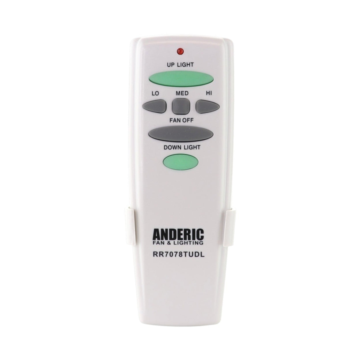 Anderic RR7078TUDL / HD6-UD (UC7078T) Ceiling Fan Remote Control for Hampton Bay | CHQ7078T | Up Light | Down Light
