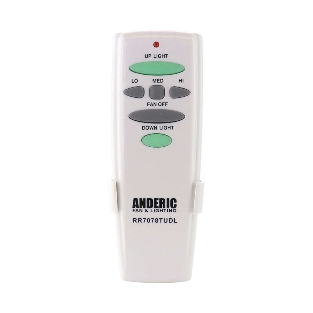 Anderic RR7078TUDLKIT Ceiling Fan Kit for Up light and Down Light 3-Speed Ceiling Fans