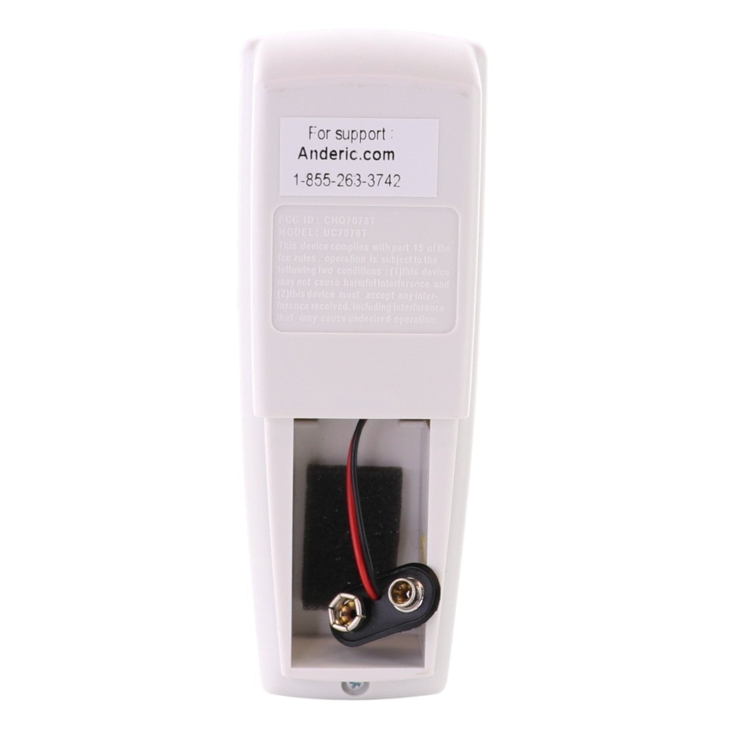 Anderic RR7078TUDL / HD6-UD (UC7078T) Ceiling Fan Remote Control for Hampton Bay | CHQ7078T | Up Light | Down Light