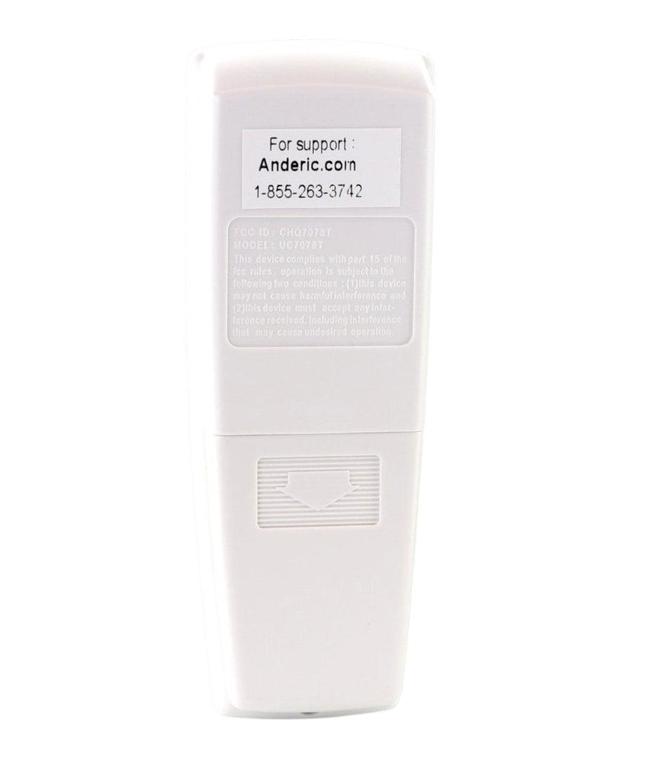 Anderic RR7078TUDL / HD6-UD (UC7078T) Ceiling Fan Remote Control for Hampton Bay | CHQ7078T | Up Light | Down Light