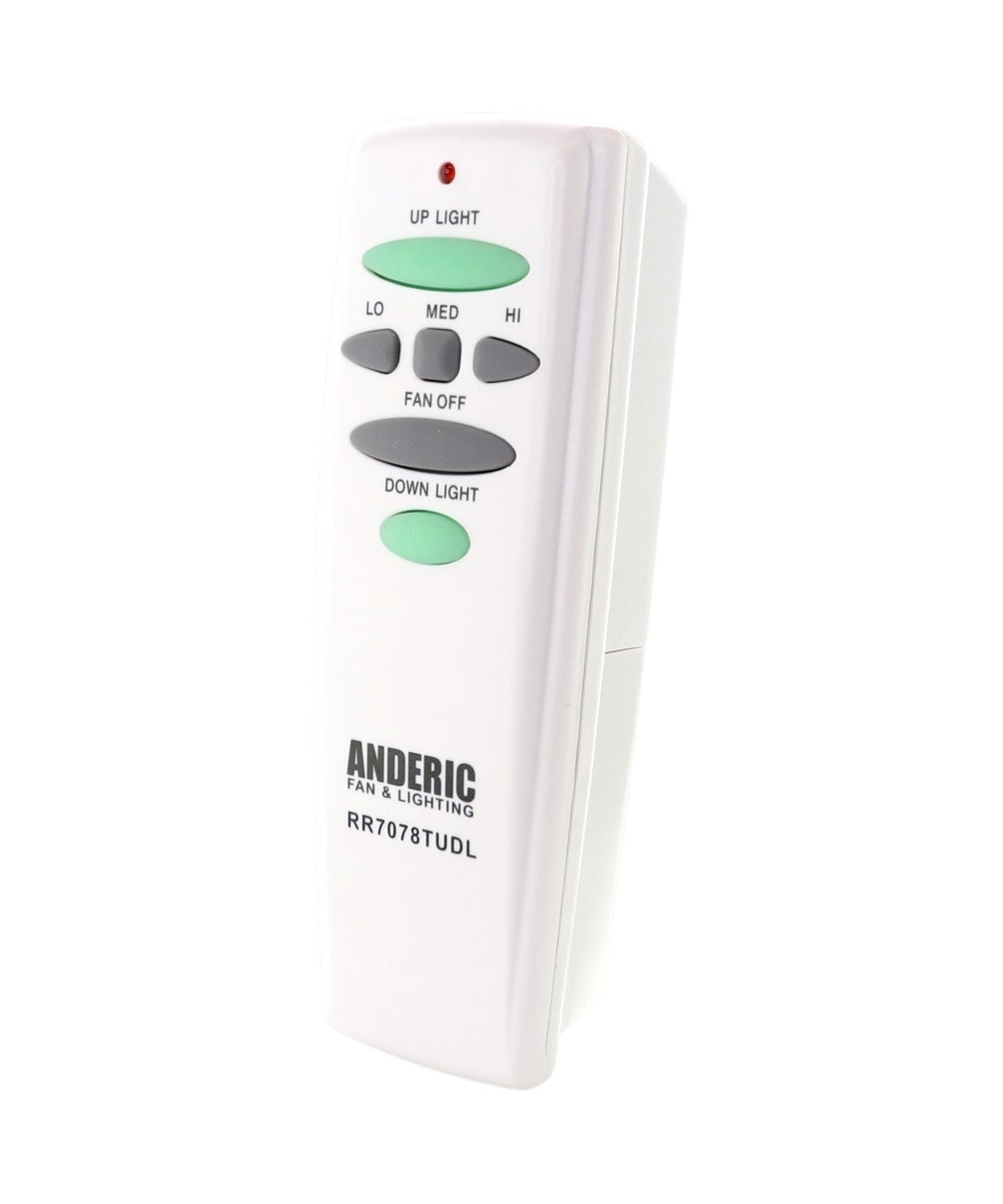 Anderic RR7078TUDL / HD6-UD (UC7078T) Ceiling Fan Remote Control for Hampton Bay | CHQ7078T | Up Light | Down Light