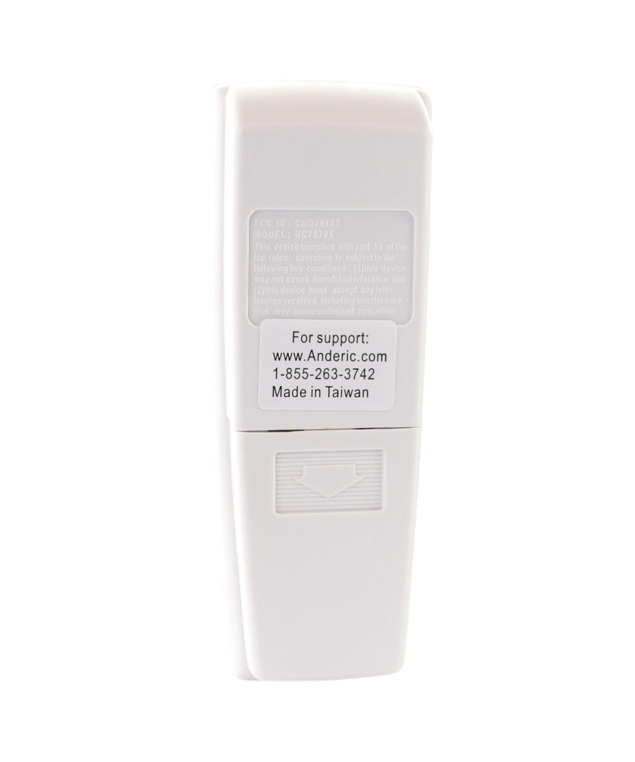 Anderic FAN-HD (UC7078T) Ceiling Fan Remote Control for Hampton Bay - RR7079T