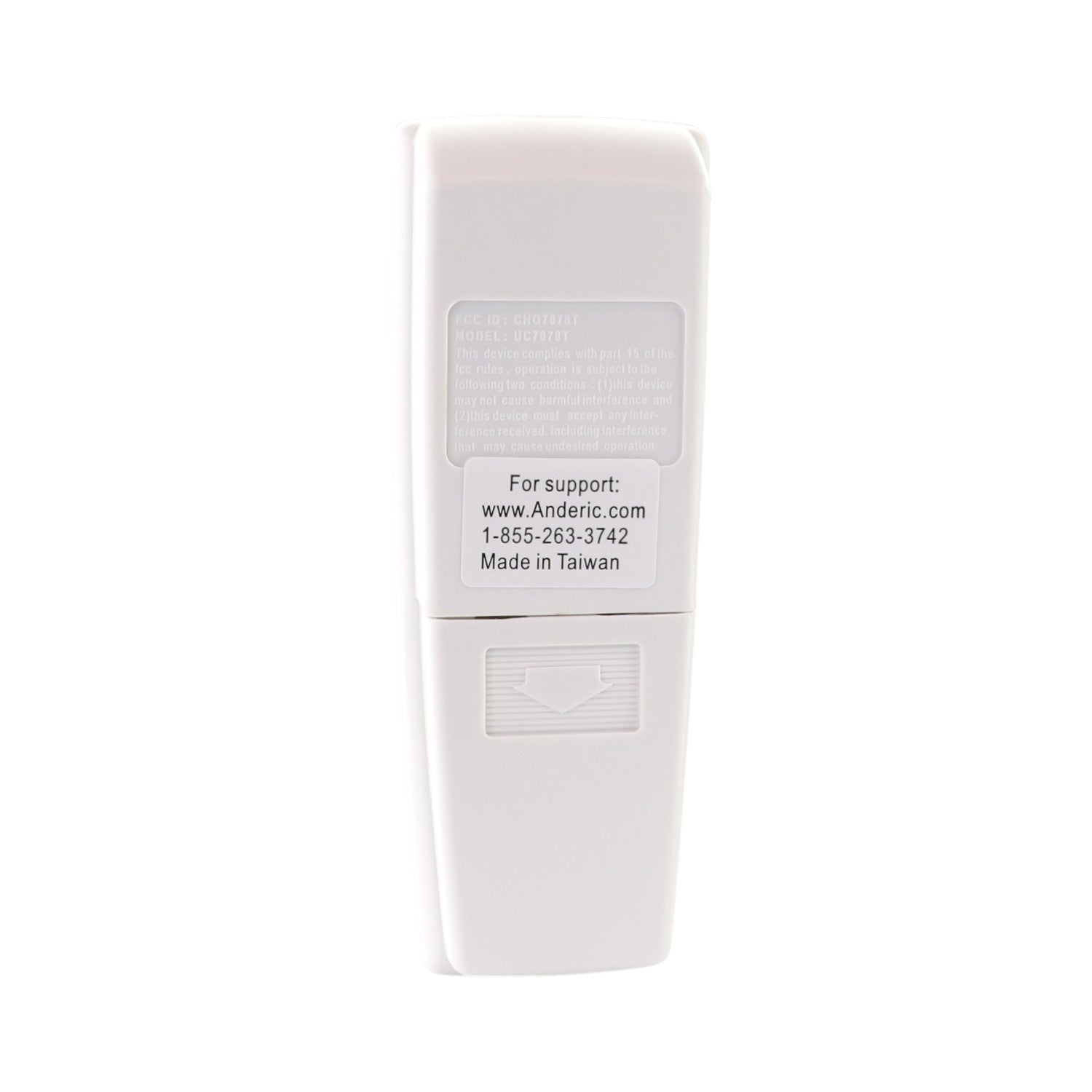 Anderic FAN-HD (UC7078T) Ceiling Fan Remote Control for Hampton Bay - RR7079T