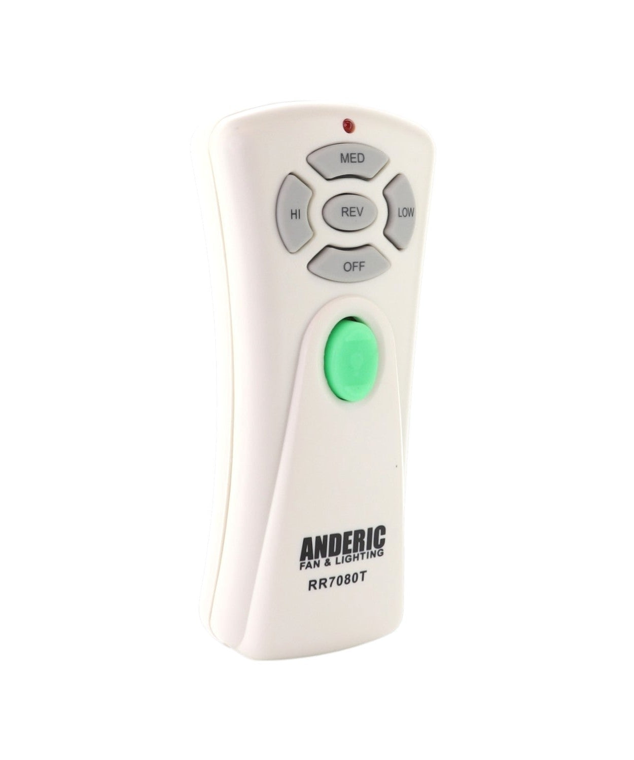 Anderic RR7080T (UC7080T) Ceiling Fan Remote Control for Hampton Bay | CHQ7080T | Up Light | Down Light | Reverse