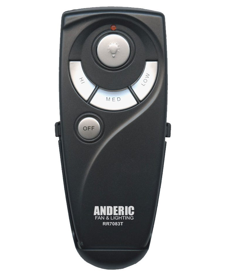 Substitute for Hampton Bay 70830 Ceiling Fan Remote Control [RR7083T]