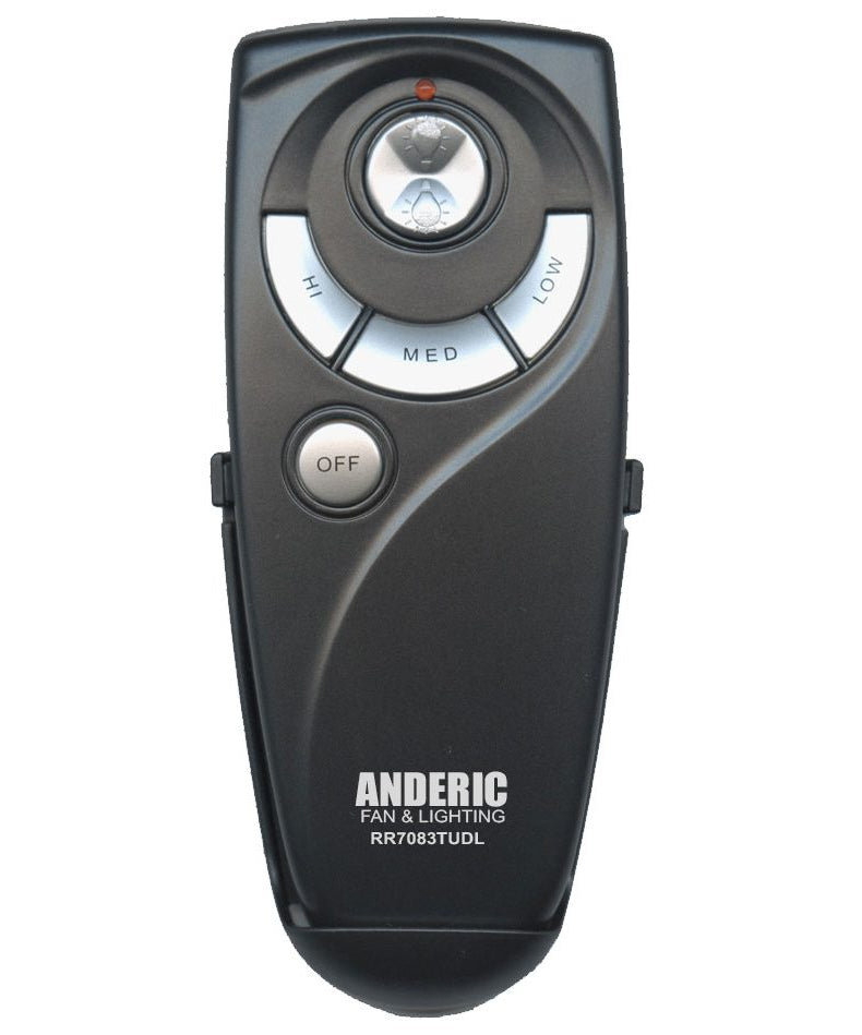 Anderic Universal Add-on Remote Control Kit for 3 speed Ceiling Fans with Up & Down Lights - RR7083TUDL-FAN28RUD-KIT