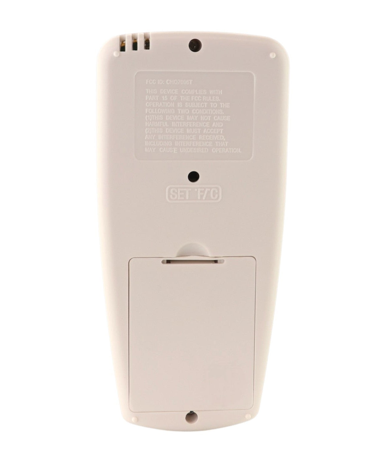 Anderic RR7096T Thermostatic Ceiling Fan Remote Control with Fan Timer Key | 303 MHz | CHQ7096T, CHQ8BT7096T