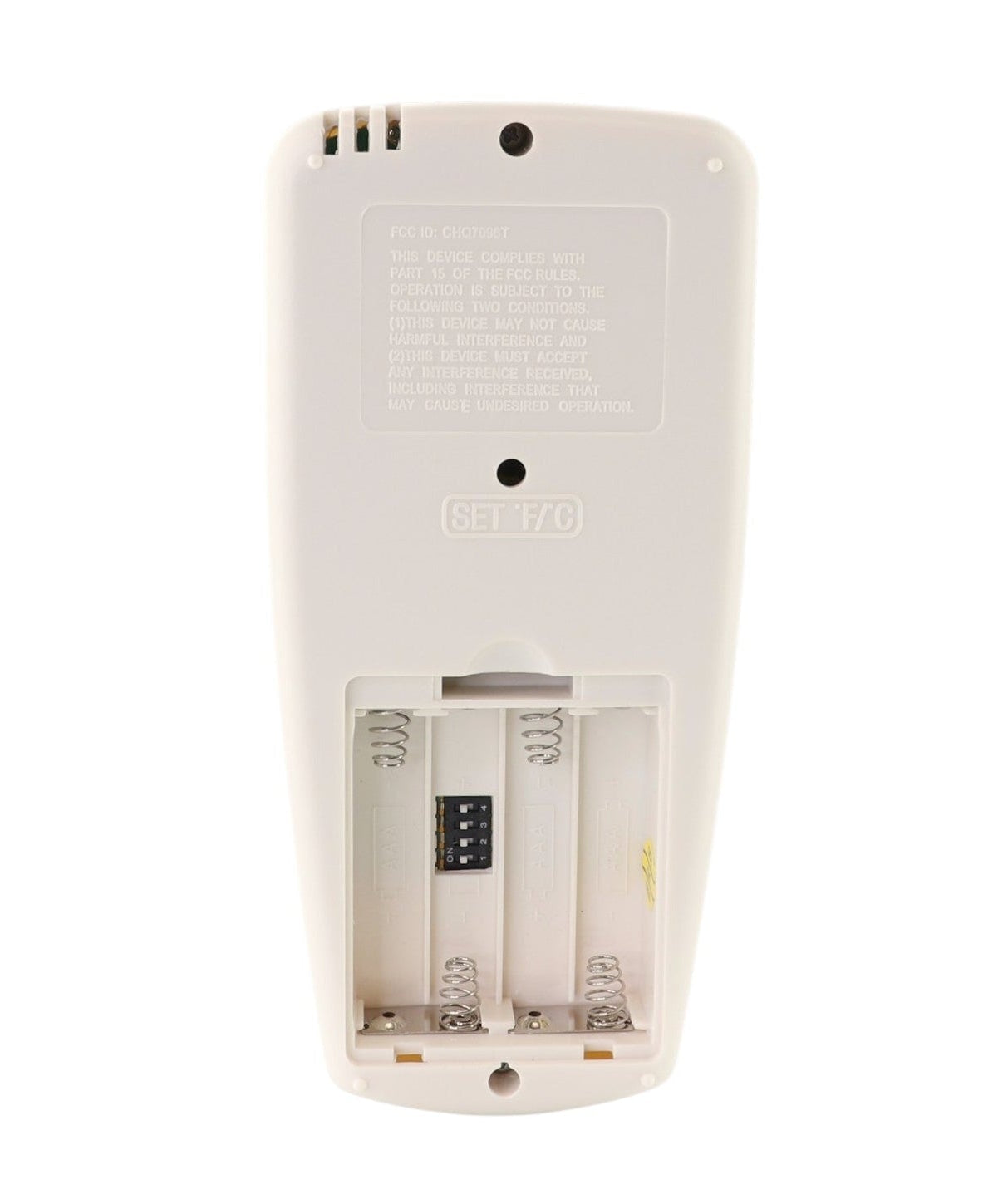 Anderic RR7096TR Thermostatic Ceiling Fan Remote Control with Reverse Key | CHQ7096T, CHQ8BT7096T