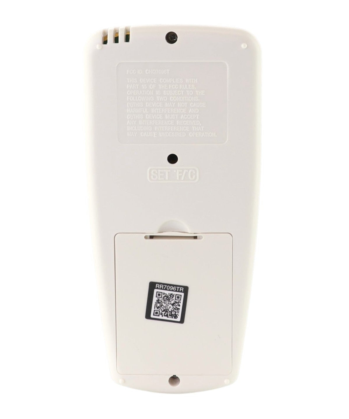 Anderic RR7096TR Thermostatic Ceiling Fan Remote Control with Reverse Key | CHQ7096T, CHQ8BT7096T