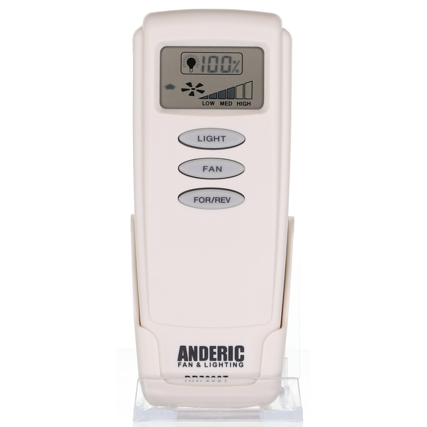 Anderic RR7098T Replacement Ceiling Fan Remote Control with Reverse Key - CHQ8BT7098T