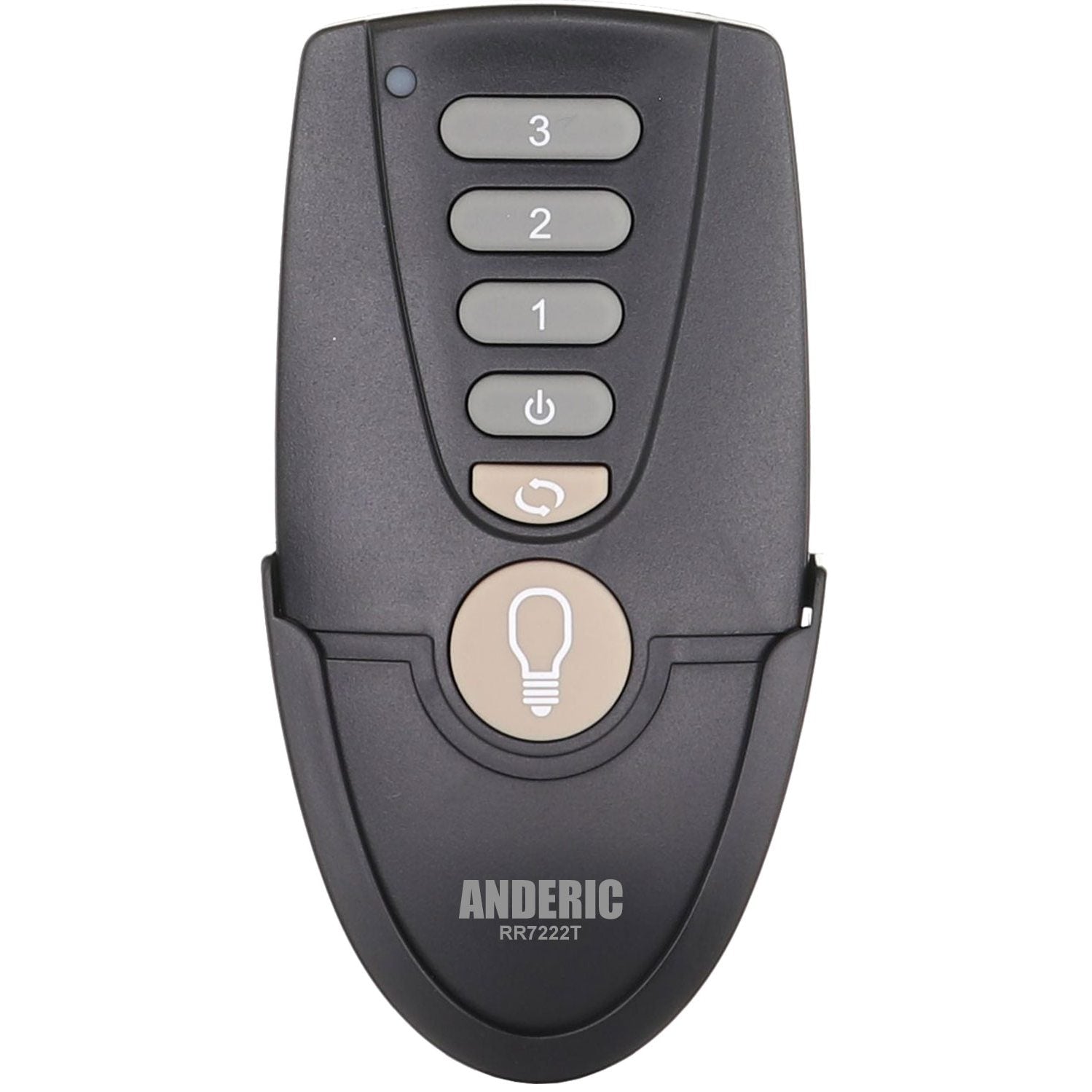 Anderic RR7222T Replacement Ceiling Fan Remote Control for Home Decorators Collection and Others | UC7222T, CHQ7222T