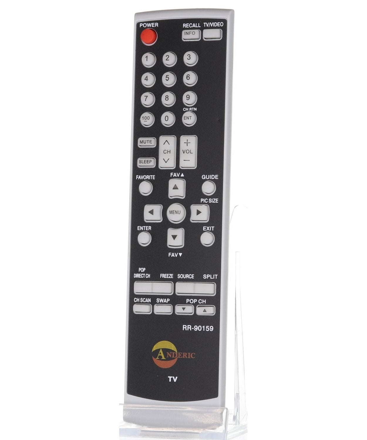 Anderic CT90159 Replacement TV Remote Control for TOSHIBA