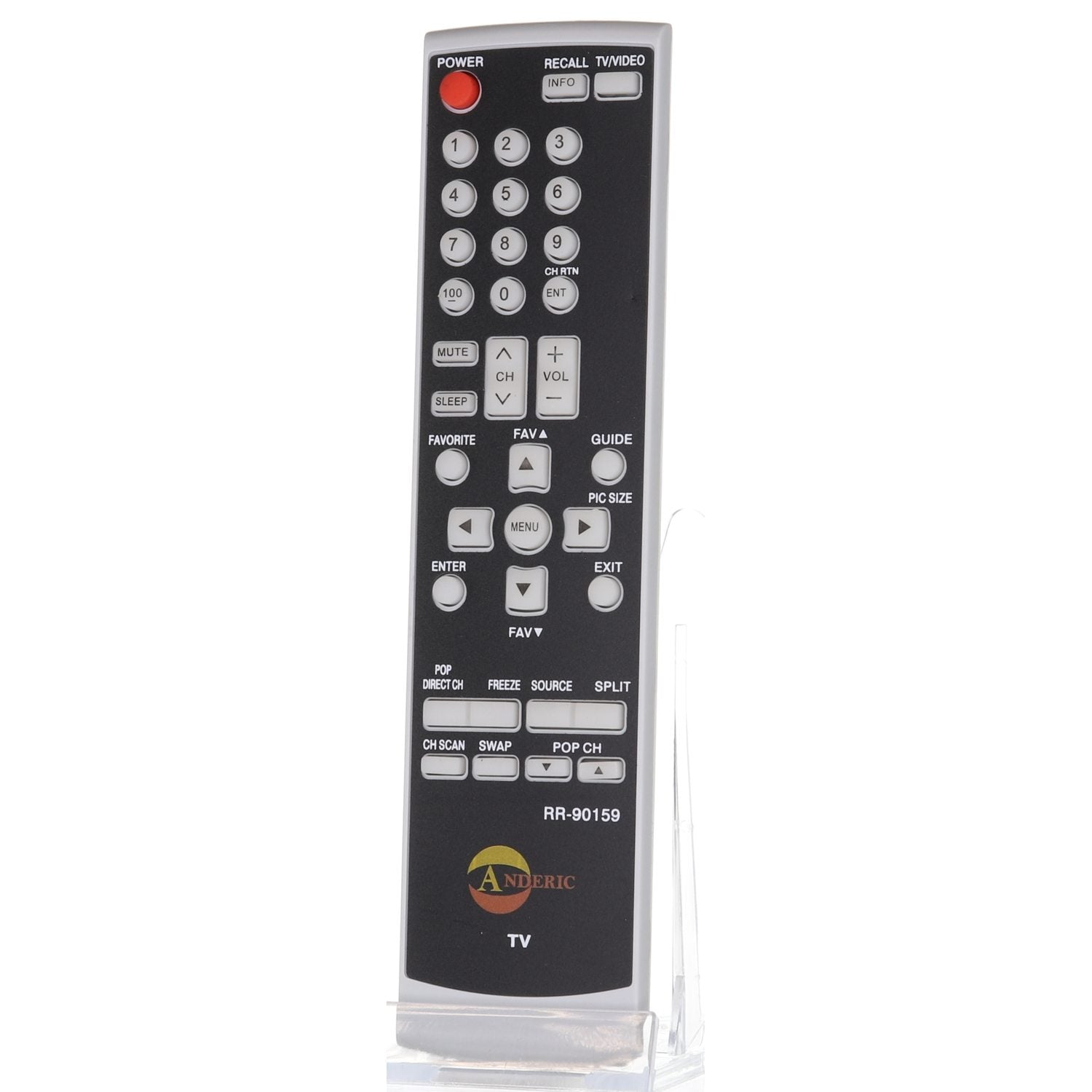 Anderic CT90159 Replacement TV Remote Control for TOSHIBA