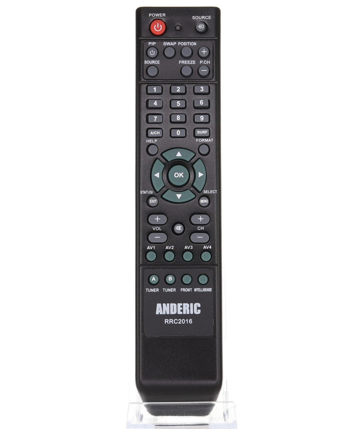 Anderic RRC2016 Replacement Intellisense TV Remote Control for Philips RC2016/01, 312814713082