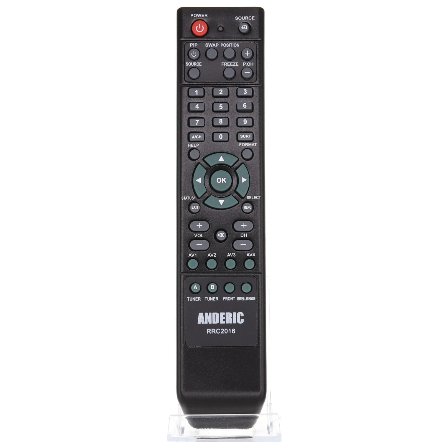 Anderic RRC2016 Replacement Intellisense TV Remote Control for Philips RC2016/01, 312814713082