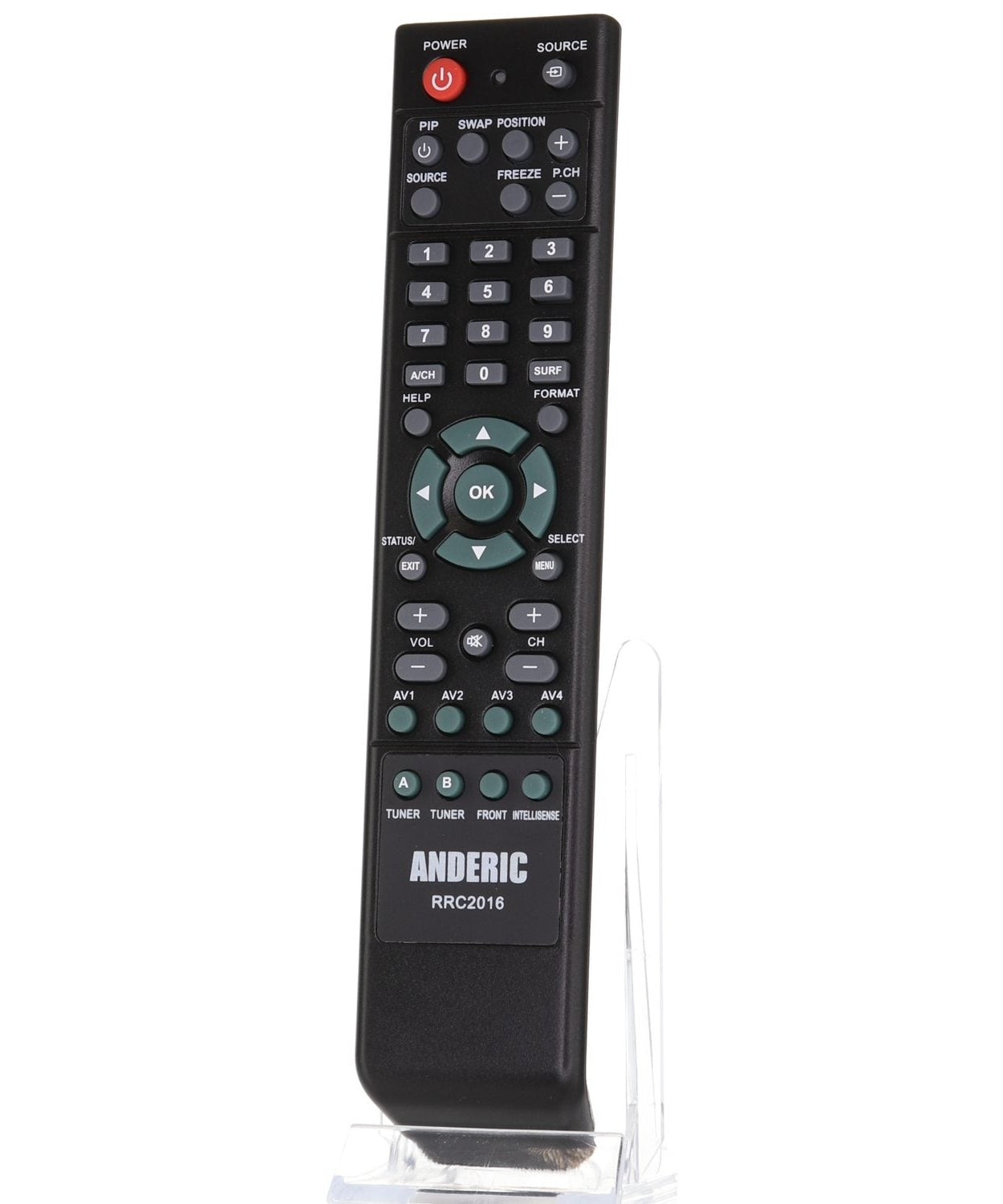 Anderic RRC2016 Replacement Intellisense TV Remote Control for Philips RC2016/01, 312814713082