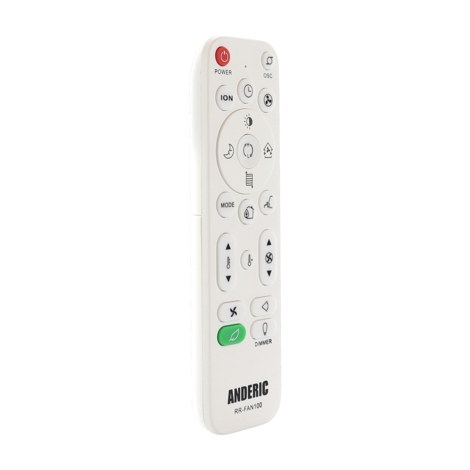 Anderic Substitute for Lasko 2033667A Upright Fan Remote Control 2033667A [RRFAN100A]