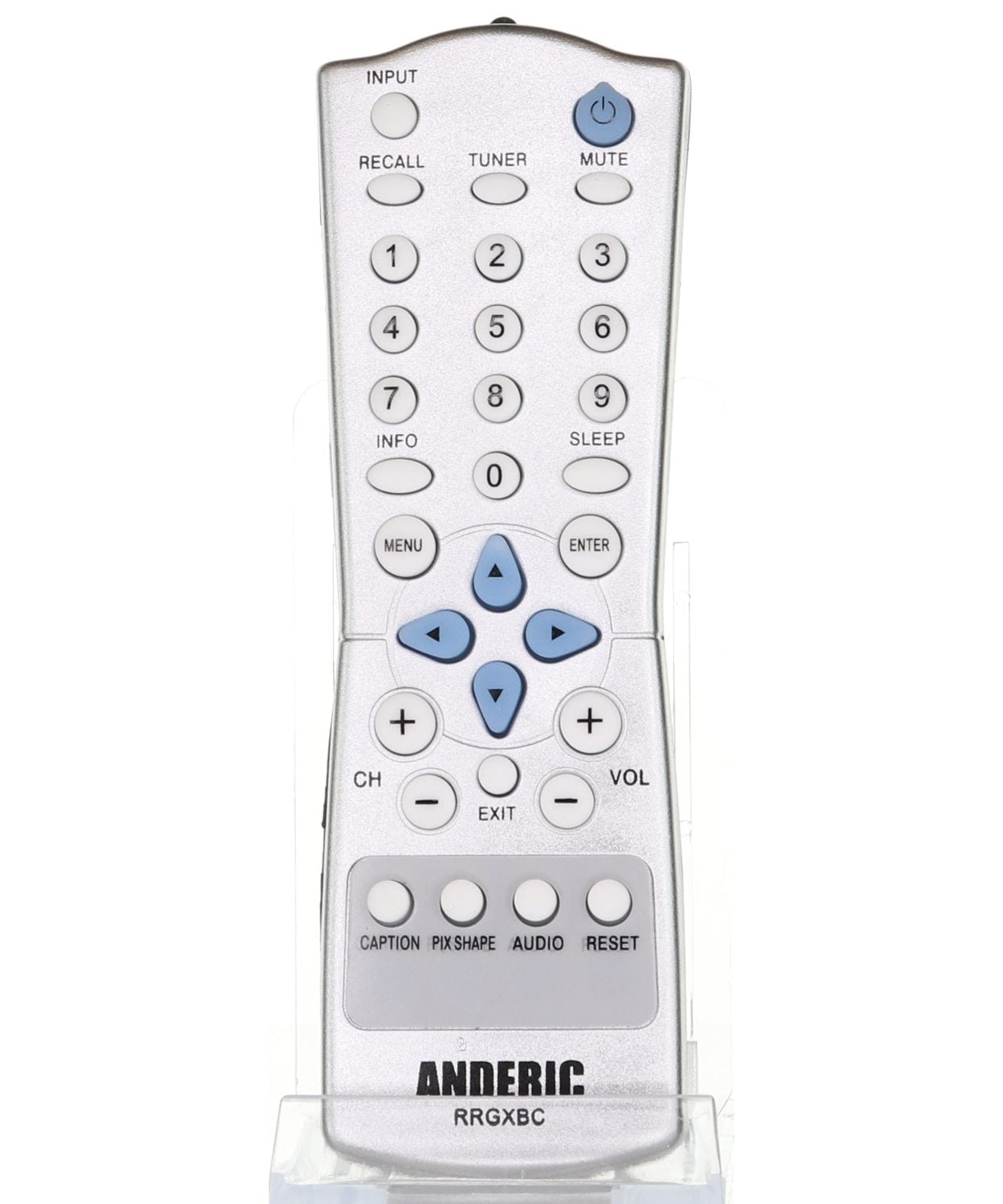 Anderic RRGXBC Replacement TV Remote Control for Sanyo GXBC and Similar models