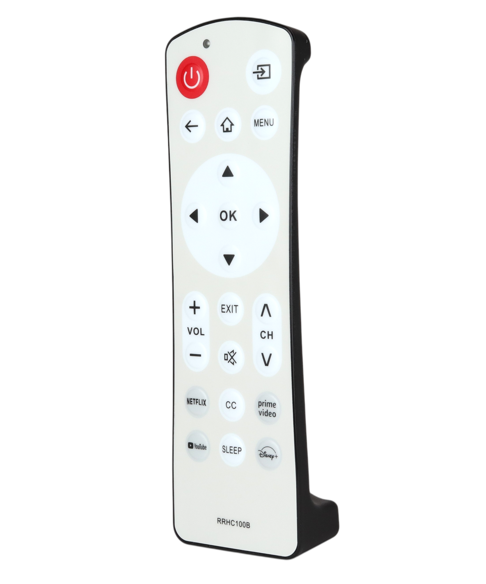 Anderic Waterproof RRHC100B Hospitality Universal for Smart TVs with App keys | Google | Roku | Android | LG OS | Fire | Samsung - No voice - RRHC100B