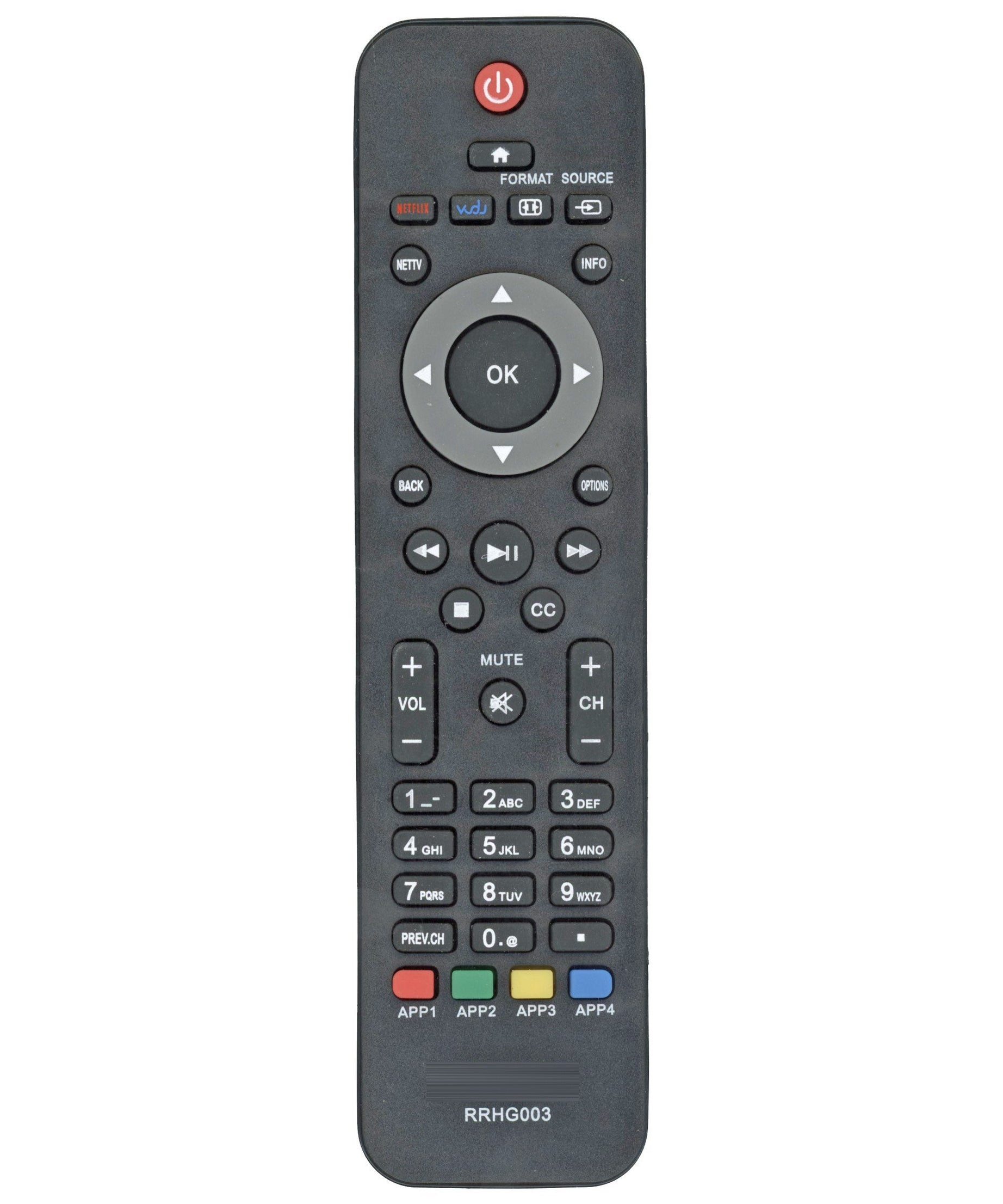 Philips URMT36JHG003 TV Remote Control